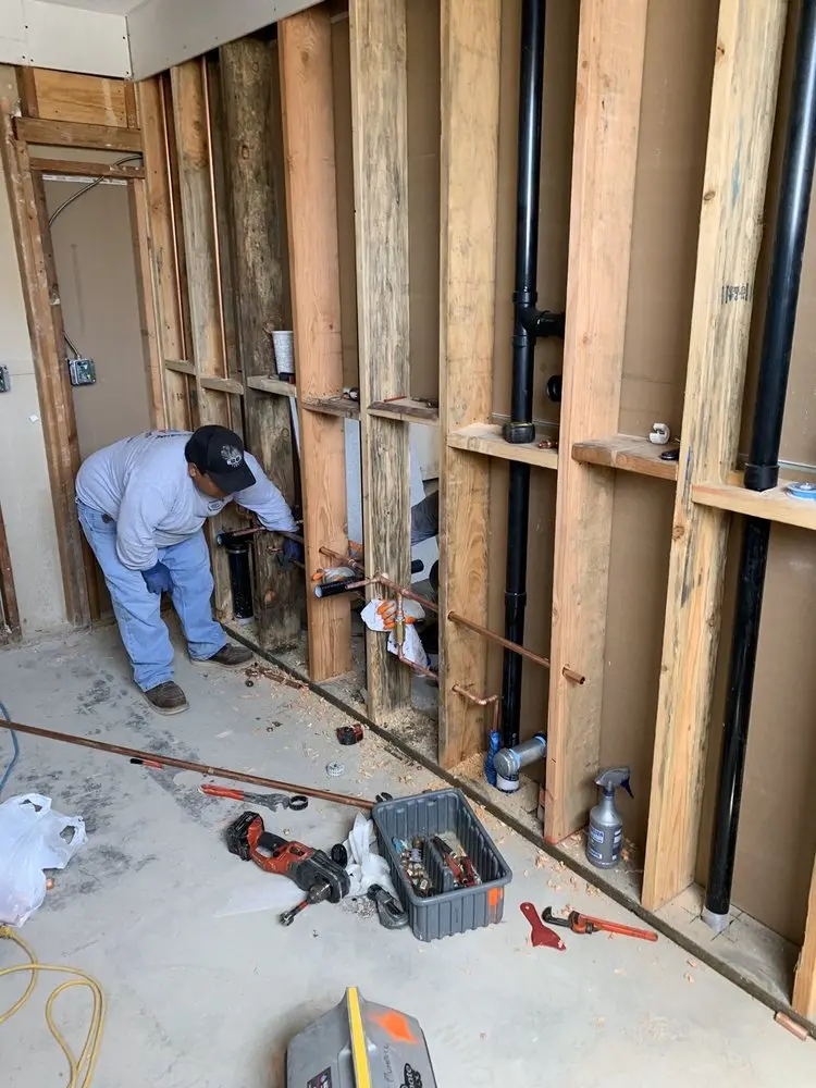 Commercial rough-in plumbing for Gas Line Repair in Knoxboro